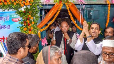 বোনারপাড়া-দিনাজপুর রুটে চালু হলো রামসাগর এক্সপ্রেস
