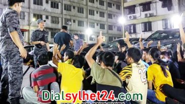 মালয়েশিয়ায় ২৫২ বাংলাদেশিসহ ৪২৫ অভিবাসী আটক