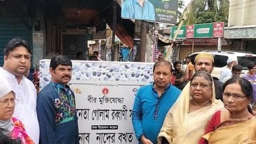 জামাইপাড়া সড়ক এখন বীরমুক্তিযোদ্ধা গোলাম রব্বাণী সরণি