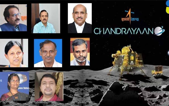 ভারতের চন্দ্র বিজয়ের নেপথ্যে যারা