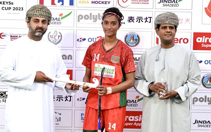 ওমানে হকিতে বাংলাদেশের মেয়েদের জয়