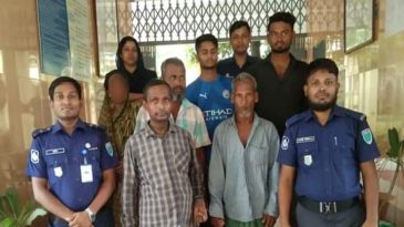 শ্রীমঙ্গল থানা পুলিশের অভিযানে পরোয়ানাভুক্ত ০৬ (ছয়) আসামী গ্রেফতার