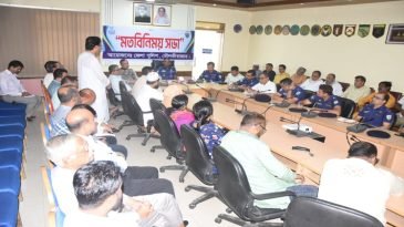 জনপ্রতিনিধিদের মাধ্যমে জেলার সকল নাগরিকদের সাথে পুলিশ কাজ করতে চায়- পুলিশ সুপার