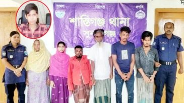 শান্তিগঞ্জে অপহরণের এক মাস পর শিশু উদ্ধার, গ্রেপ্তার ৬