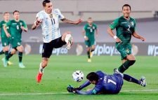 মেসিকে ছাড়াই বলিভিয়াকে উড়িয়ে দিলো আর্জেন্টিনা