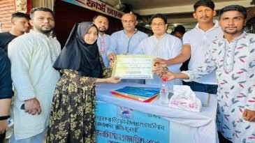 জুড়ীতে প্রধানমন্ত্রীর জন্মদিনে ছাত্রলীগ নেতার ব্যতিক্রমী উদ্যোগ