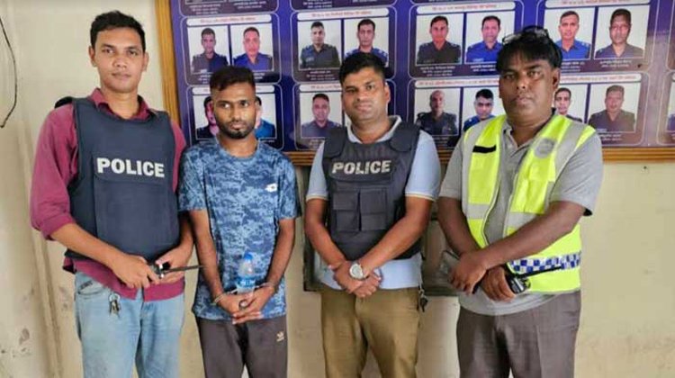 মৌলভীবাজারে ইয়াবা সম্রাট সারোয়ার গ্রেপ্তার