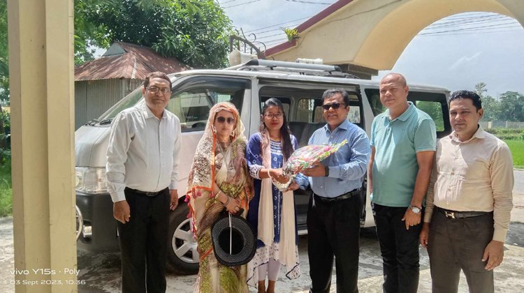 রেডিও পল্লীকণ্ঠ পরিদর্শন করেছেন জাতীয় গণমাধ্যম ইনস্টিটিউট এর প্রতিনিধি দল