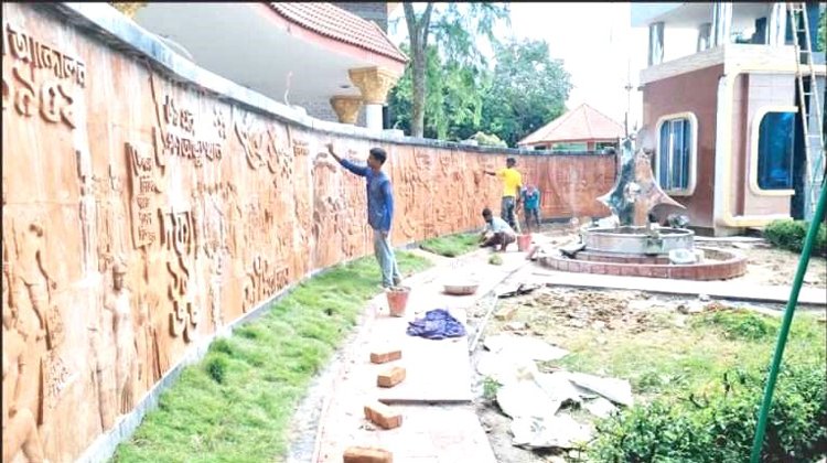 মৌলভীবাজারে উদ্বোধনের অপেক্ষায় মুক্তিযুদ্ধের টেরাকোটা