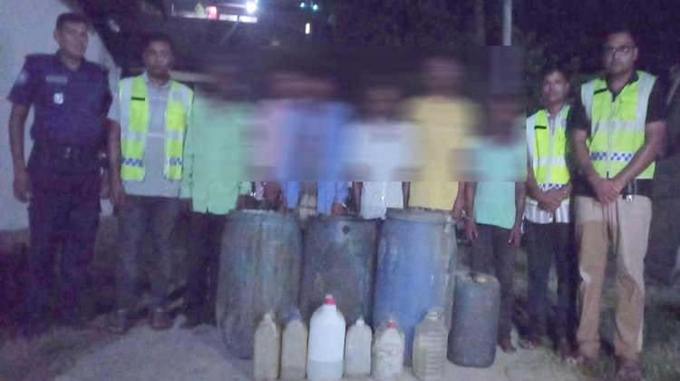 শ্রীমঙ্গল থানা পুলিশের অভিযানে মাদক ও পরোয়ানাভুক্ত আসামী গ্রেফতার ১১ জন