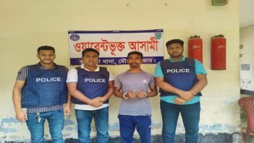 কুলাউড়ার ডাকাত সর্দার এমরান গ্রেফতার