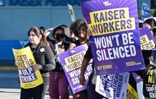 যুক্তরাষ্ট্রে স্বাস্থ্যকর্মীদের ধর্মঘট