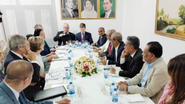 মার্কিন প্রতিনিধিদলের সঙ্গে বিএনপি নেতাদের বৈঠক-নৈশভোজ