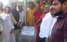 পাঁচগাঁও শ্রী শ্রী দূর্গা মন্দিরের সেড এর উদ্বোধন