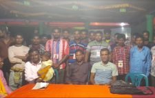 অবহেলিত দূর্গম এলাকা জুলেখা নগর চা বাগানে দূর্গাপূজা 