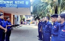 যানজট নিয়ন্ত্রণে শ্রীমঙ্গলে মাঠে নামল এলিট ফোর্স