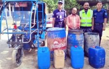 শ্রীমঙ্গলে ৭৫০ লিটার চোলাইমদসহ গ্রেপ্তার ১
