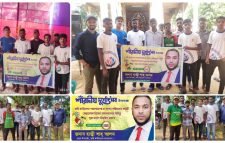 বিভিন্ন মন্দিরে পূজা পরিদর্শন রুহি ফাউন্ডেশন টিমের সদস্যরা