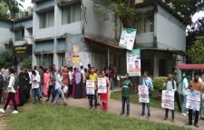 সন্ত্রাস দখলদারিত্ব মুক্ত শিক্ষাঙ্গন নিশ্চিত করা সহ ৫ দফা দাবিতে সমাজতান্ত্রিক ছাত্র ফ্রন্ট মৌলভীবাজার সরকারি কলেজ শাখার বিক্ষোভ সমাবেশ অনুষ্ঠিত