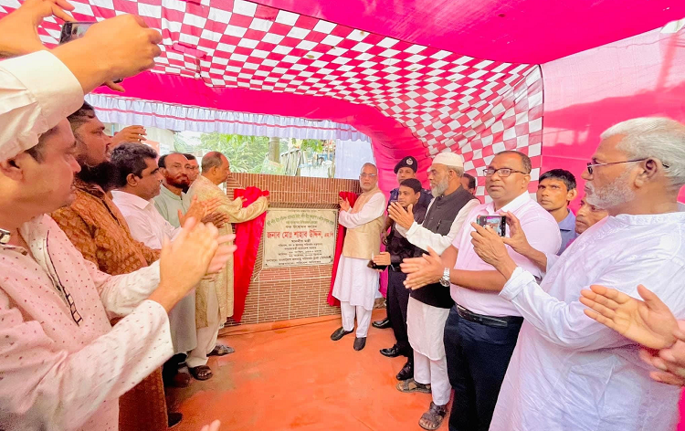 জুড়ীতে ৫ কোটি ২০ লাখ টাকার উন্নয়ন প্রকল্পের উদ্বোধন