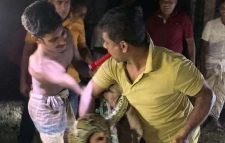 শ্রীমঙ্গলে পৃথক স্থান থেকে ২টি অজগর উদ্ধার