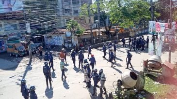 সুনামগঞ্জে পুলিশ-বিএনপি সংঘর্ষ