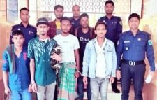 শ্রীমঙ্গল থানা পুলিশের অভিযানে গ্রেপ্তার ৬