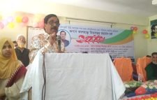 জেলা পরিষদ চেয়ারম্যান মিছবাহুর রহমানকে সংবর্ধনা বড়লেখার