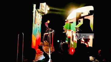 কমলগঞ্জে ৪ ঘণ্টা আটকে আছে ঢাকাগামী পারাবত এক্সপ্রেস
