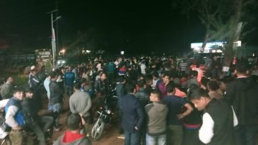 মৌলভীবাজার-৩ এ চমক নৌকার মাঝি জিল্লু রহমান এলাকায় আনন্দ মিছিল