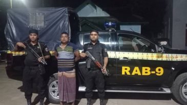 কমলগঞ্জে ডাকাত গ্রেফতার