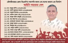 মৌলভীবাজার জেলা বিএনপি ‘আইন সহায়তা সেল’ গঠন।