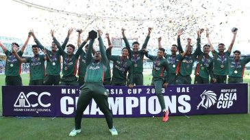 যুব এশিয়া কাপ চ্যাম্পিয়ন বাংলাদেশ