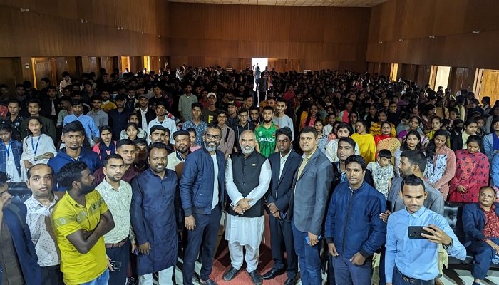কুলাউড়ায় চা শ্রমিক সন্তানদের নিয়ে শিক্ষা সমাবেশ