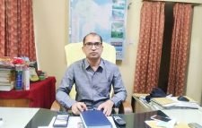 বড়লেখা থানায় নতুন ওসি সঞ্জয় চক্রবর্তী’র যোগদান