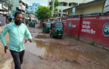 রাজনগরের দেওয়ানদীঘি-পালপুর রাস্তার বেহাল দশা