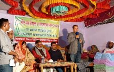 সিলেটের সিলাম ইউনিয়ন রাজমিস্ত্রি উন্নয়ন পরিষদের শীতবস্ত্র বিতরণ