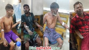 সিলেটে সিএনজি ফিলিং স্টেশনে আগুন, দগ্ধ ৫