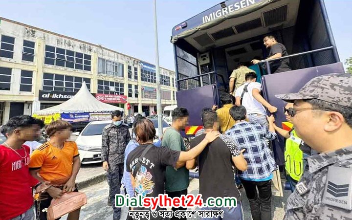 মালয়েশিয়ায় নথিবিহীন ৭ বাংলাদেশি প্রবাসী আটক