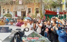 বিএনপির কালো পতাকা মিছিলে পুলিশের বাধার অভিযোগ