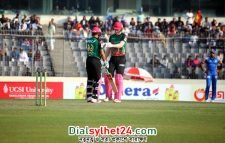 খুলনাকে টানা তৃতীয় হারের স্বাদ দিলো ছন্দে ফেরা সিলেট