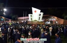 সিলেটে ফুলেল শ্রদ্ধায় ভাষা শহীদদের স্মরণ