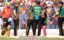 অবশেষে সিলেটের কাছে কুমিল্লার হার