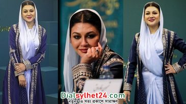 তেহরানের ঐতিহ্যবাহী পোশাকে জয়া