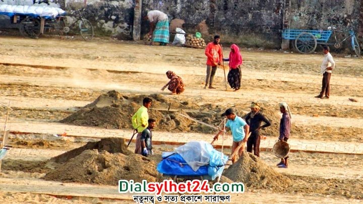 হকারমুক্ত হচ্ছে সিলেট নগর