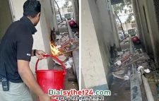 ওসমানী হাসপাতালে হঠাৎ আগুন