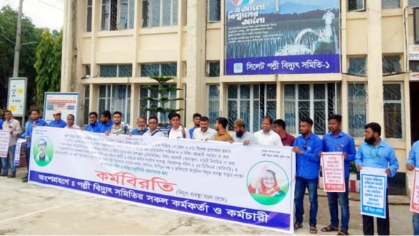 পল্লী বিদ্যুৎ সমিতির কর্মকর্তা-কর্মচারীদের কর্মবিরতি