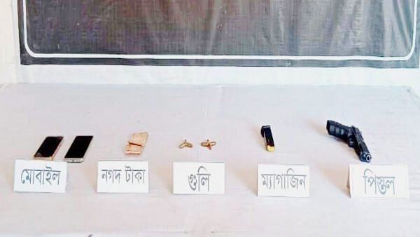 সিলেটে গুলিসহ আগ্নেয়াস্ত্র উদ্ধার