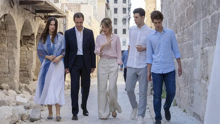 সপরিবারে মস্কোতে আশ্রয় নিয়েছেন বাশার আল–আসাদ