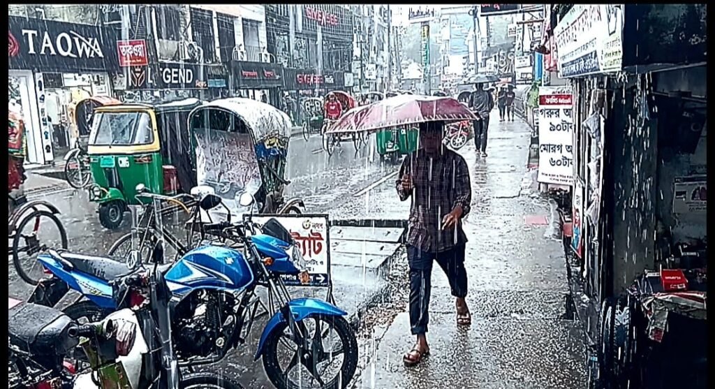 সিলেটসহ দেশের তিনটি বিভাগে ভারী বৃষ্টির পূর্বাভাস ; অন্যত্র হতে পারে হালকা মাঝারি